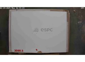 D_CRISTUR [ RUPT O BUCATA DE 25X15 CM INTRE 133 SI 157 CM DE PE O MARGINE RED_15% ] MDF LAMINAT ALB 2 FETE 2800X2070X18 MM