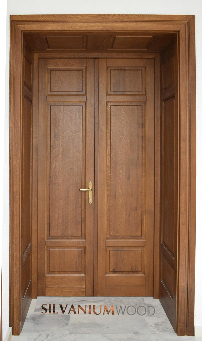 Ușă dublă din stejar masiv Silvanium Wood &mdash; cherestea eSPC Showcase